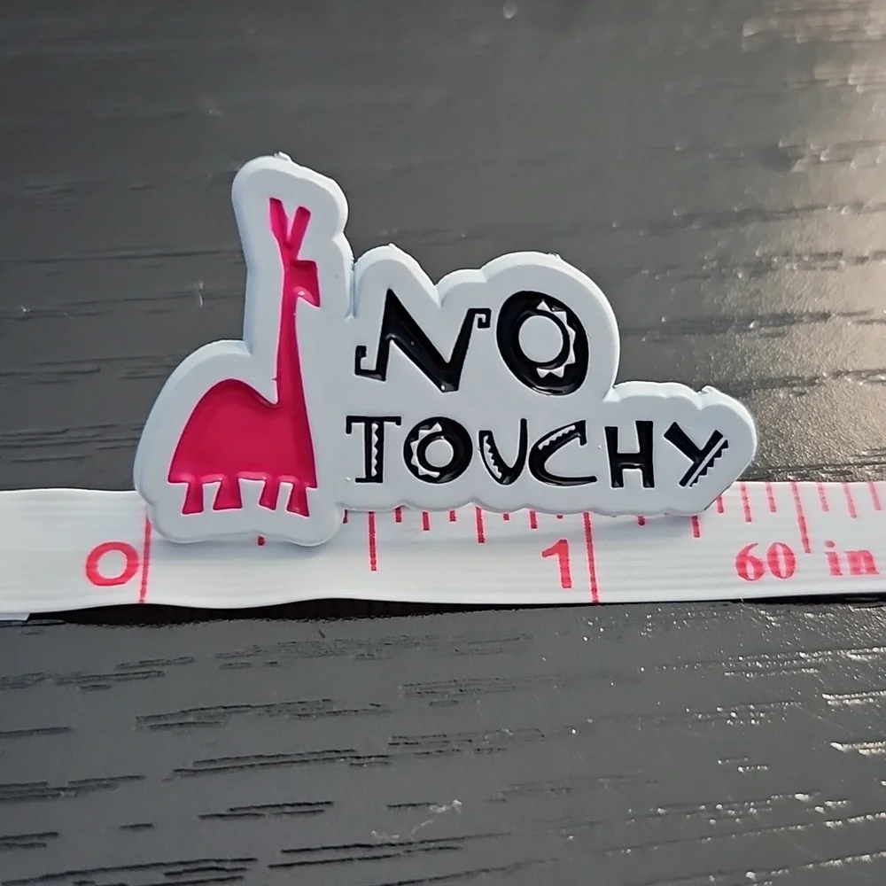 Disney's The Emperor's New Groove "No Touchy" Inspired Enamel Pin - Picture 3 of 4